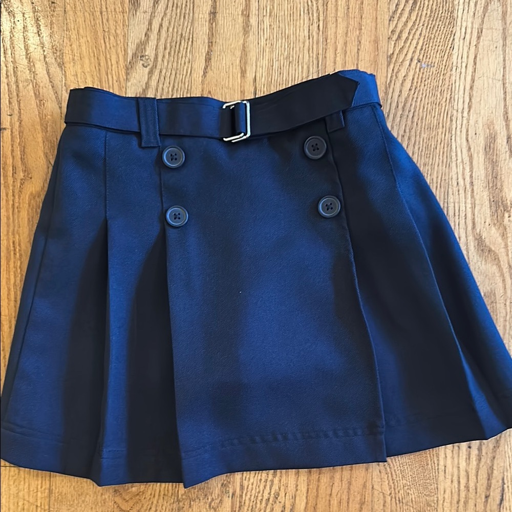 Nautica Blue Pleated Skirt Classic Style